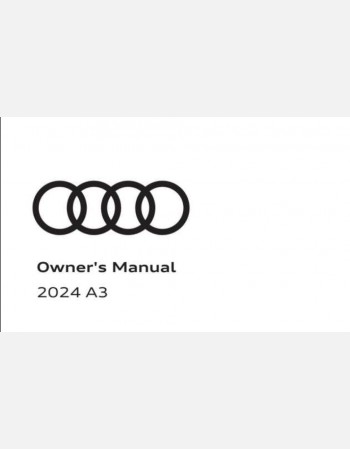 audi a3 2024 owners manual